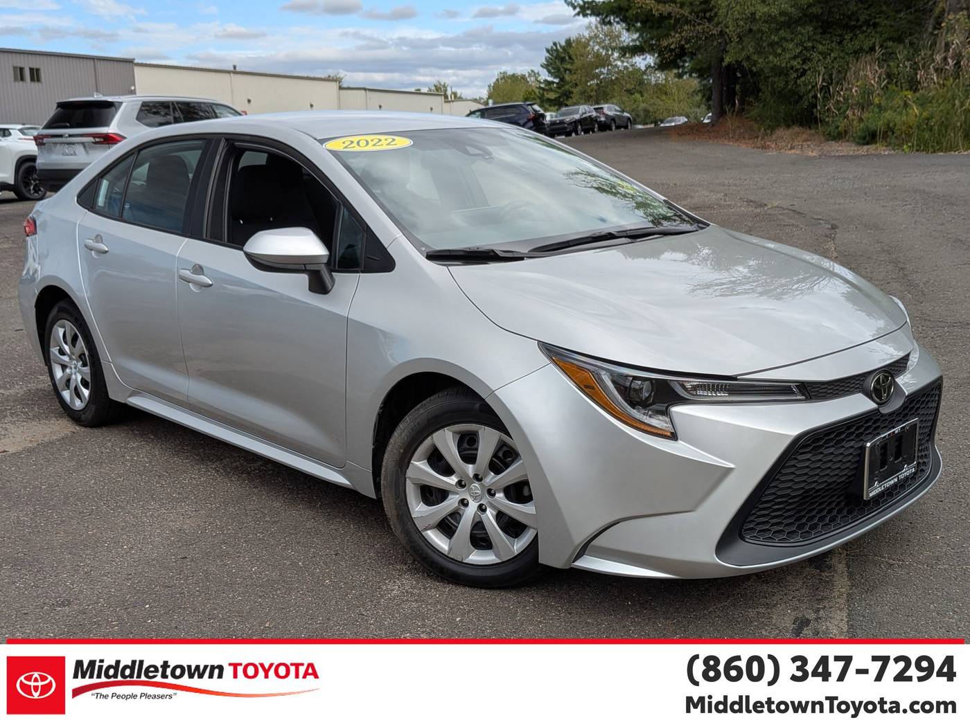 2022 Toyota Corolla LE — Sedan — 48,528 mi — Middletown, CT