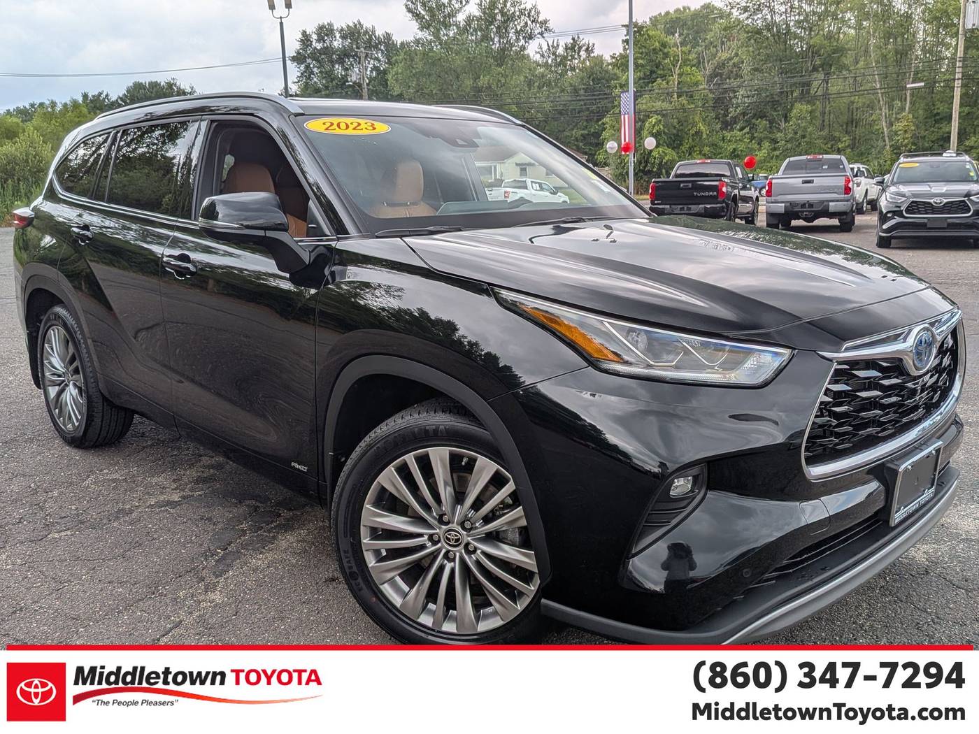 2023 Toyota Highlander Hybrid Platinum — SUV — 24,978 mi — Middletown, CT