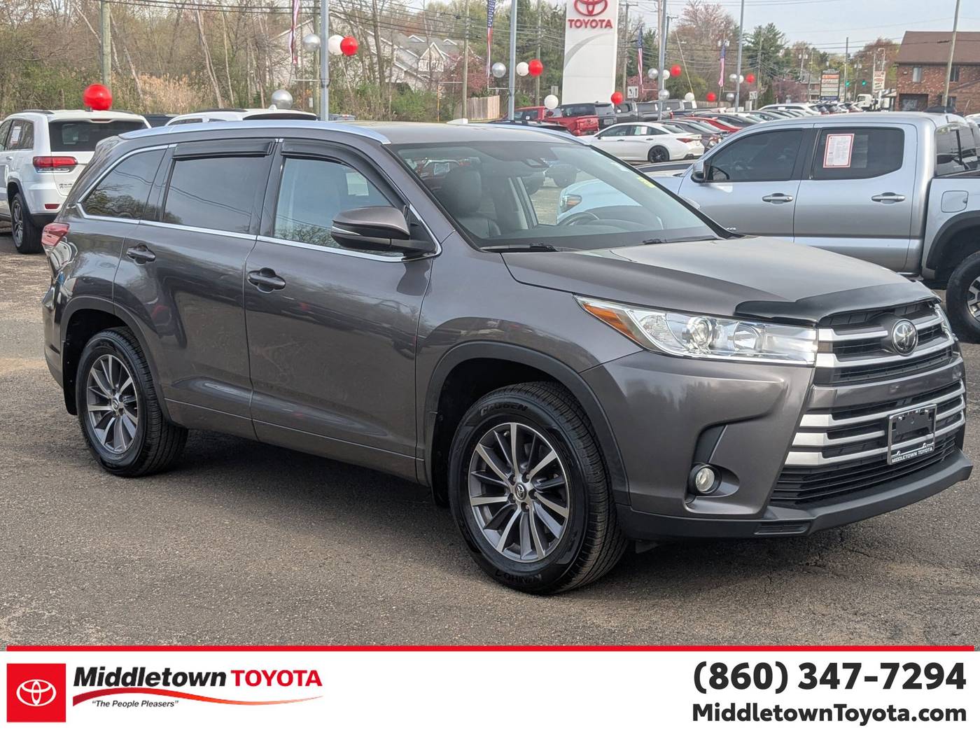2017 Toyota Highlander XLE — SUV — 100,885 mi — Middletown, CT