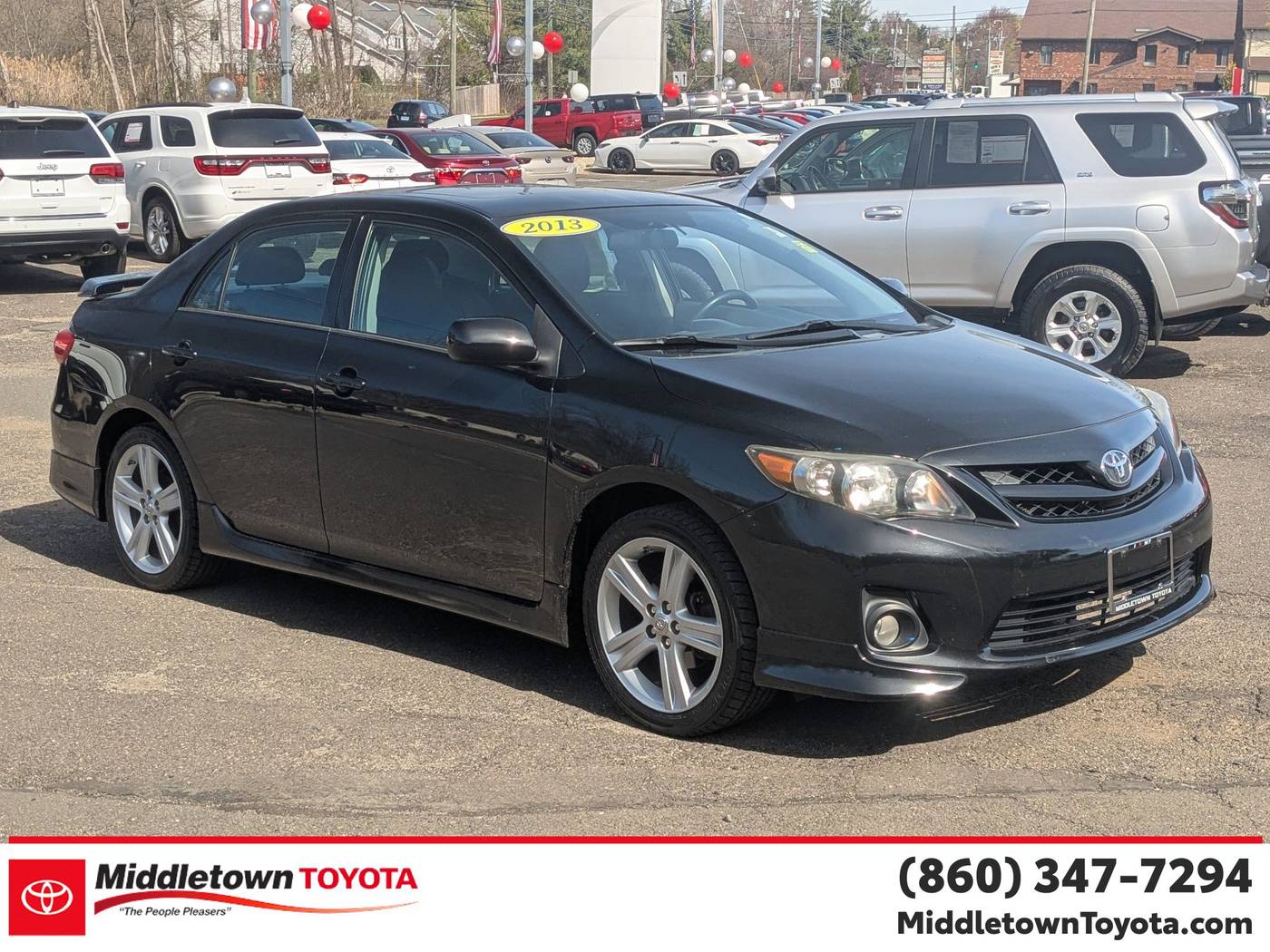 2013 Toyota Corolla S — Sedan — 77,598 mi — Middletown, CT
