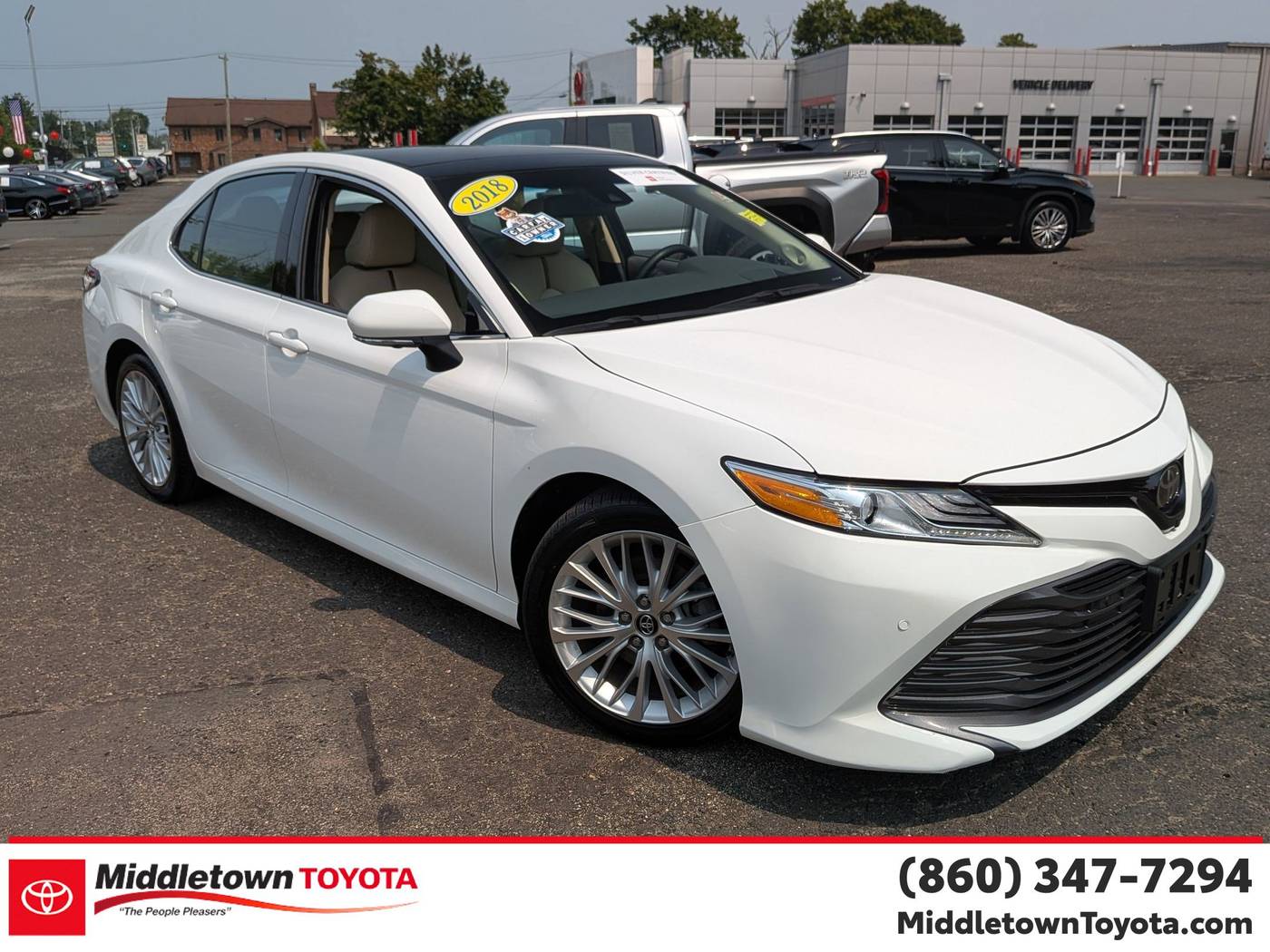 2018 Toyota Camry XLE V6 — Sedan — 38,380 mi — Middletown, CT