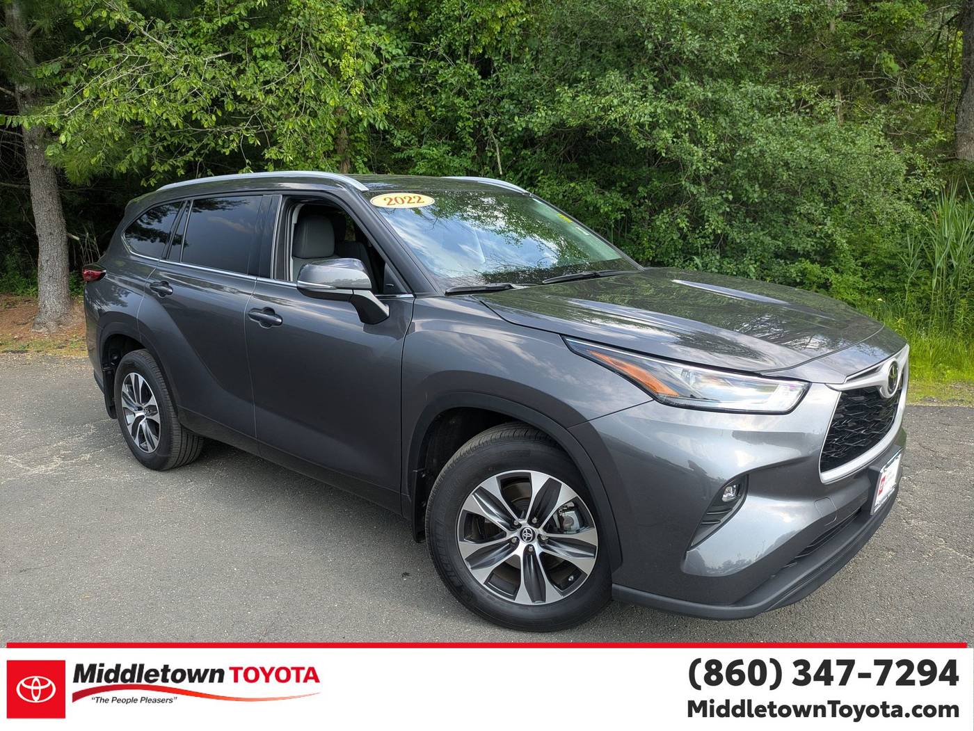 2022 Toyota Highlander XLE — SUV — 18,912 mi — Middletown, CT