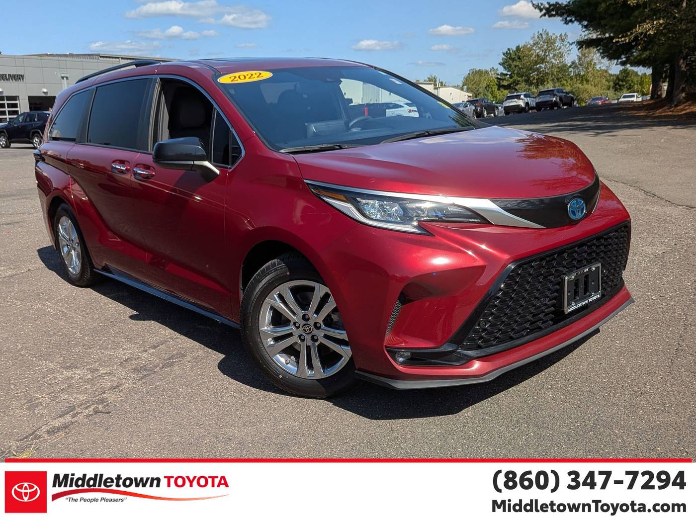 2022 Toyota Sienna XSE — Minivan — 71,188 mi — Middletown, CT