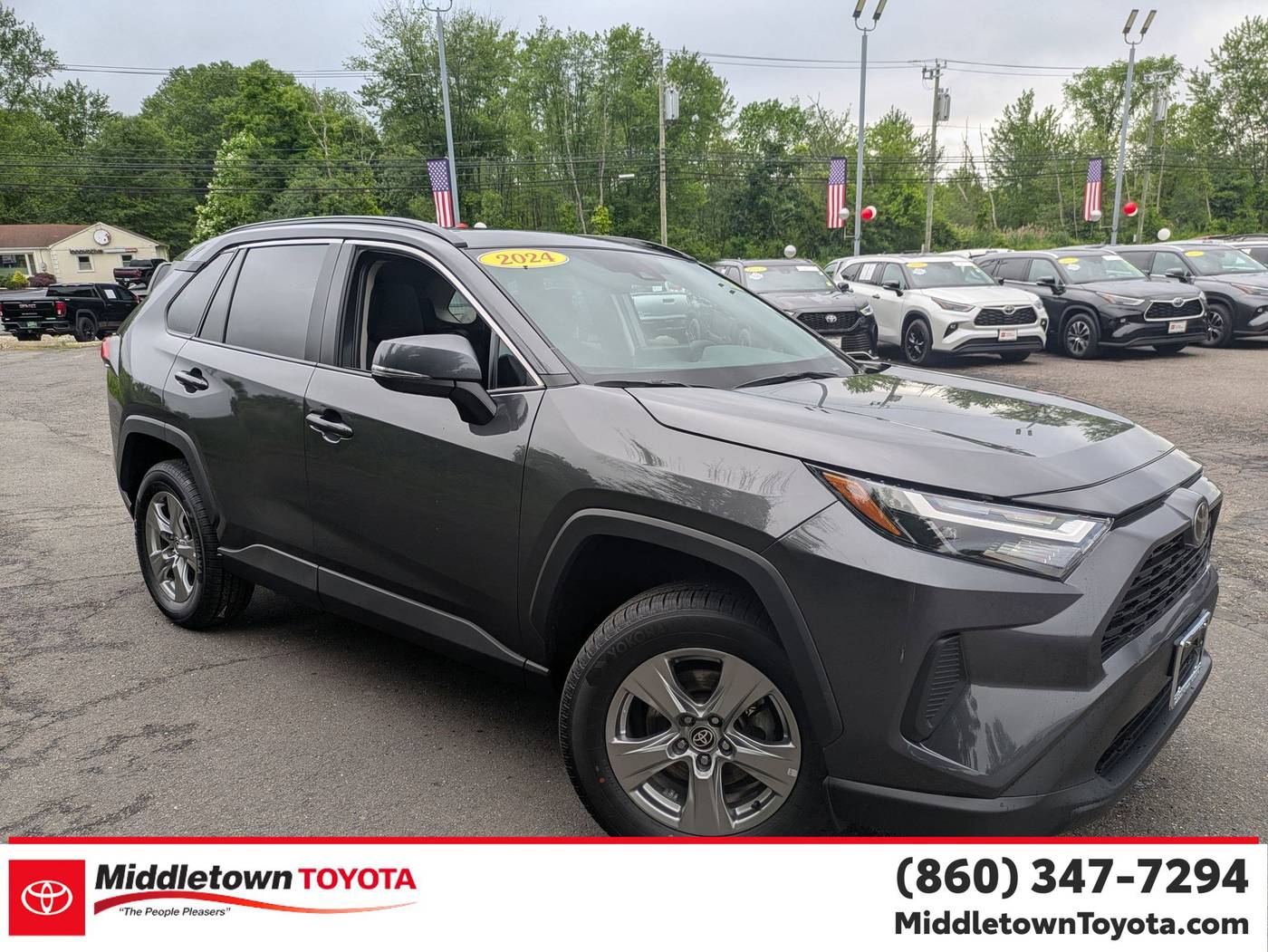 2024 Toyota RAV4 XLE — SUV — 43,549 mi — Middletown, CT