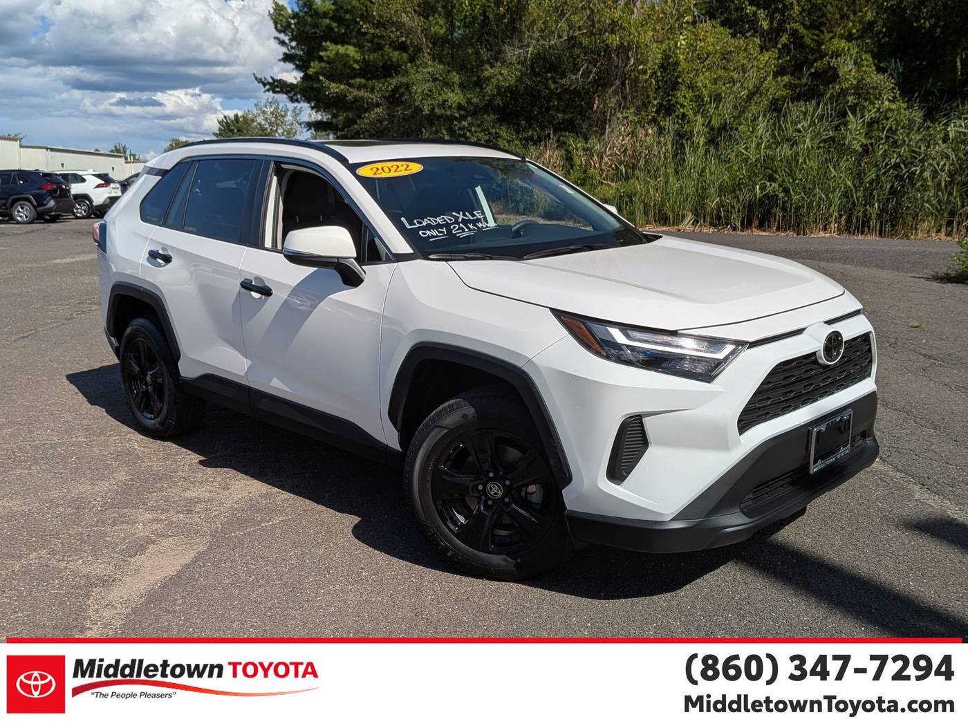 2022 Toyota RAV4 XLE — SUV — 21,357 mi — Middletown, CT