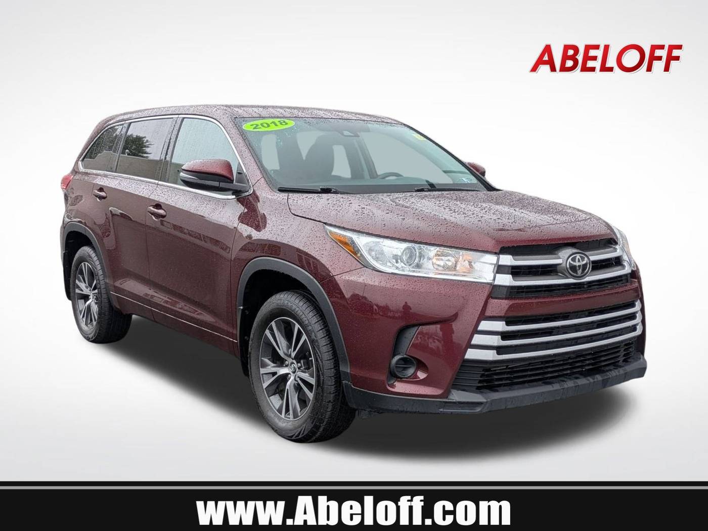 2018 Toyota Highlander LE Plus — SUV — 57,275 mi — Bartonsville, PA