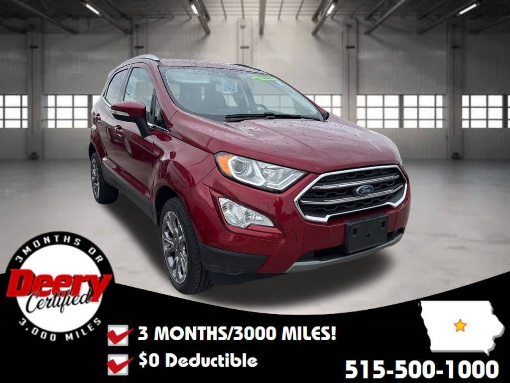 2020 Ford EcoSport Titanium — SUV — 60,523 mi — Waukee, IA