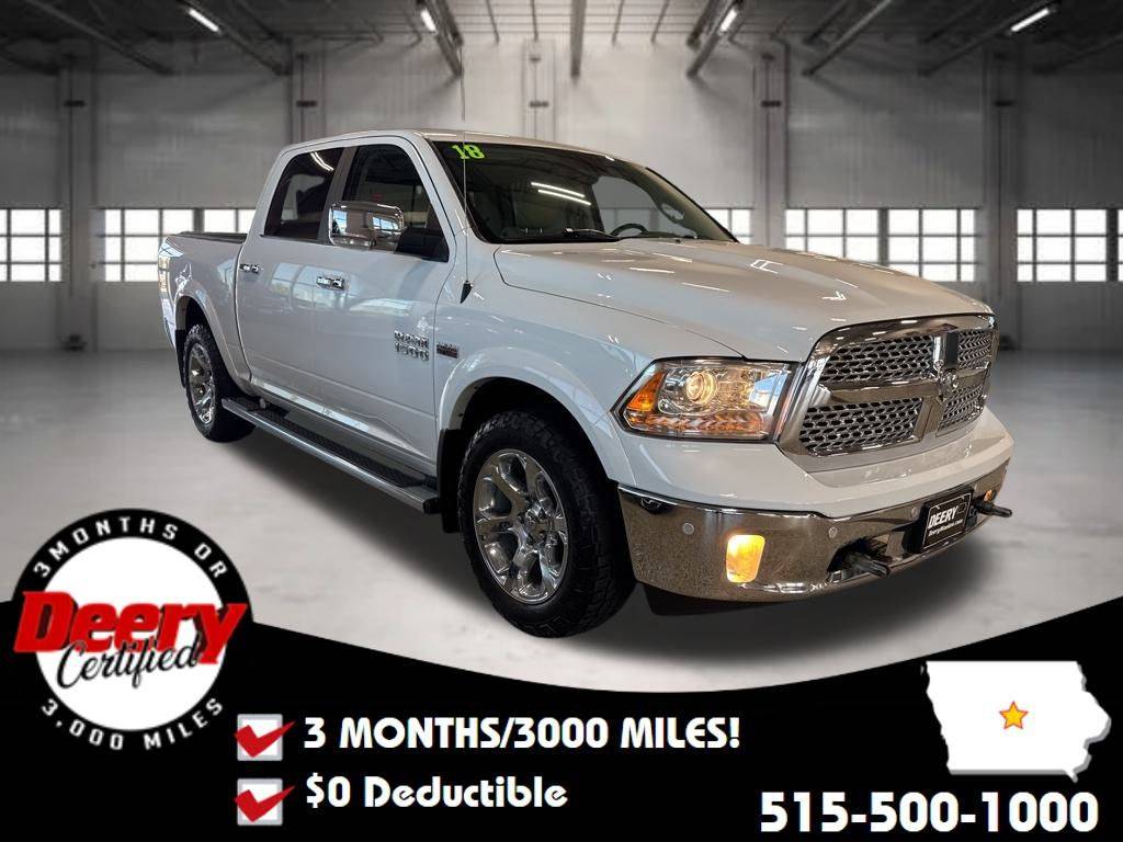 2018 Ram 1500 Laramie — Pickup Truck — 53,055 mi — Waukee, IA