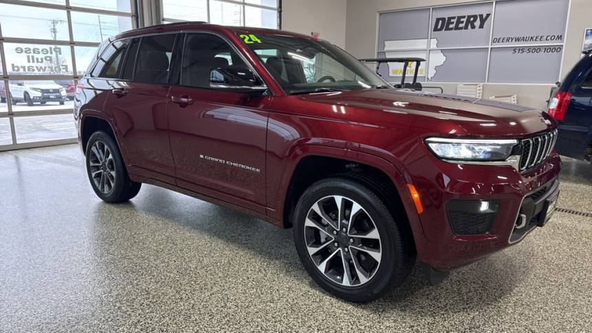 2024 Jeep Grand Cherokee Overland — SUV — 7,763 mi — Waukee, IA