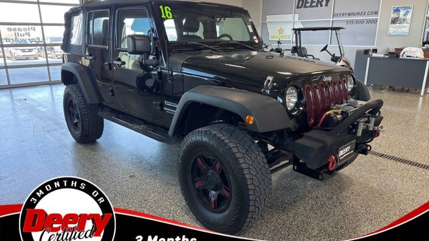 2016 Jeep Wrangler Sport — SUV — 125,999 mi — Waukee, IA