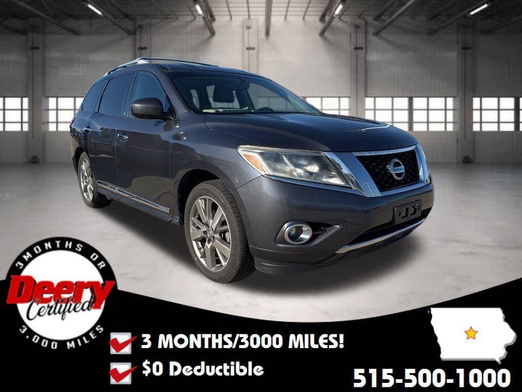 2014 Nissan Pathfinder Platinum — SUV — 110,602 mi — Waukee, IA