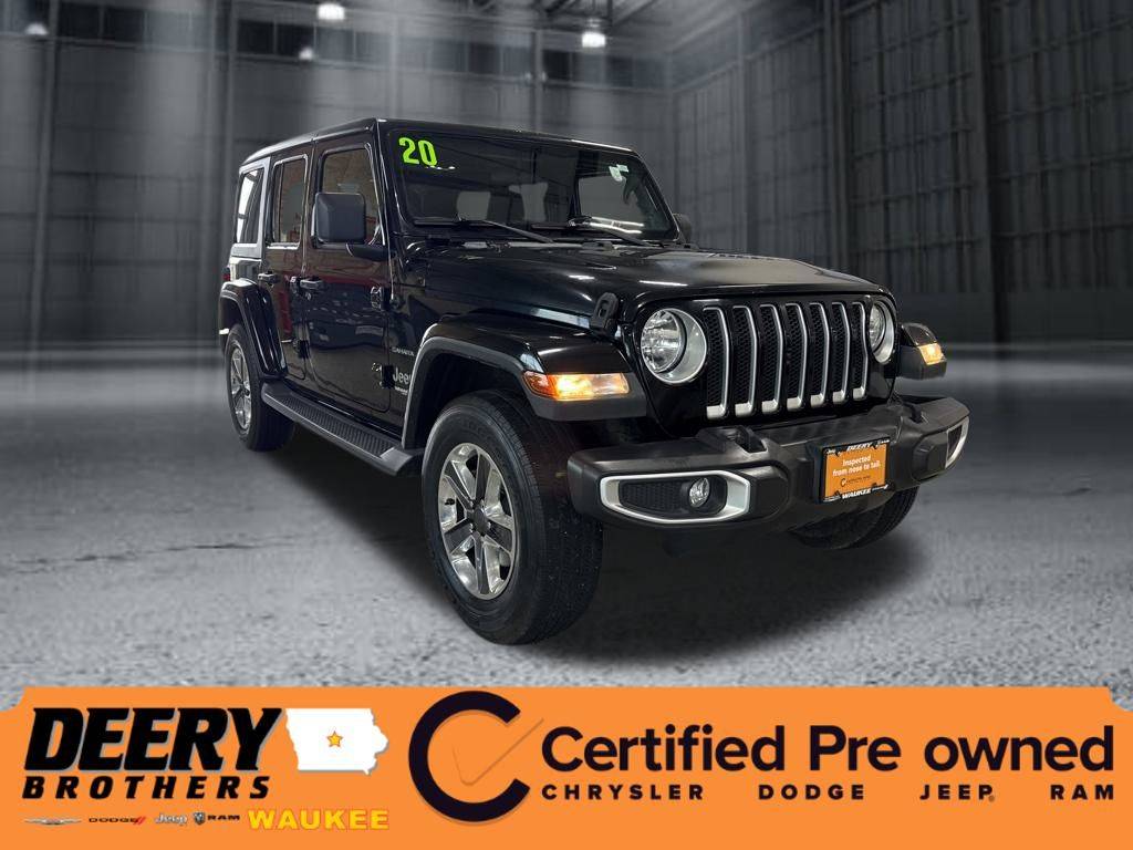 2020 Jeep Wrangler Sahara — SUV — 60,777 mi — Waukee, IA