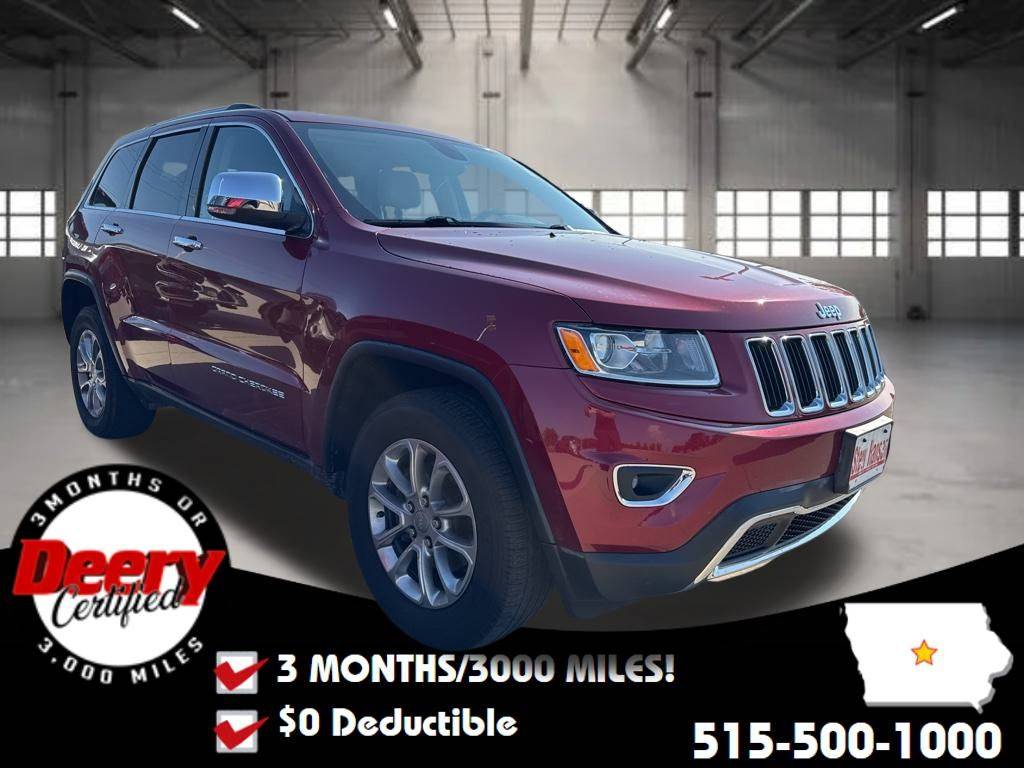 2015 Jeep Grand Cherokee Limited — SUV — 79,737 mi — Waukee, IA