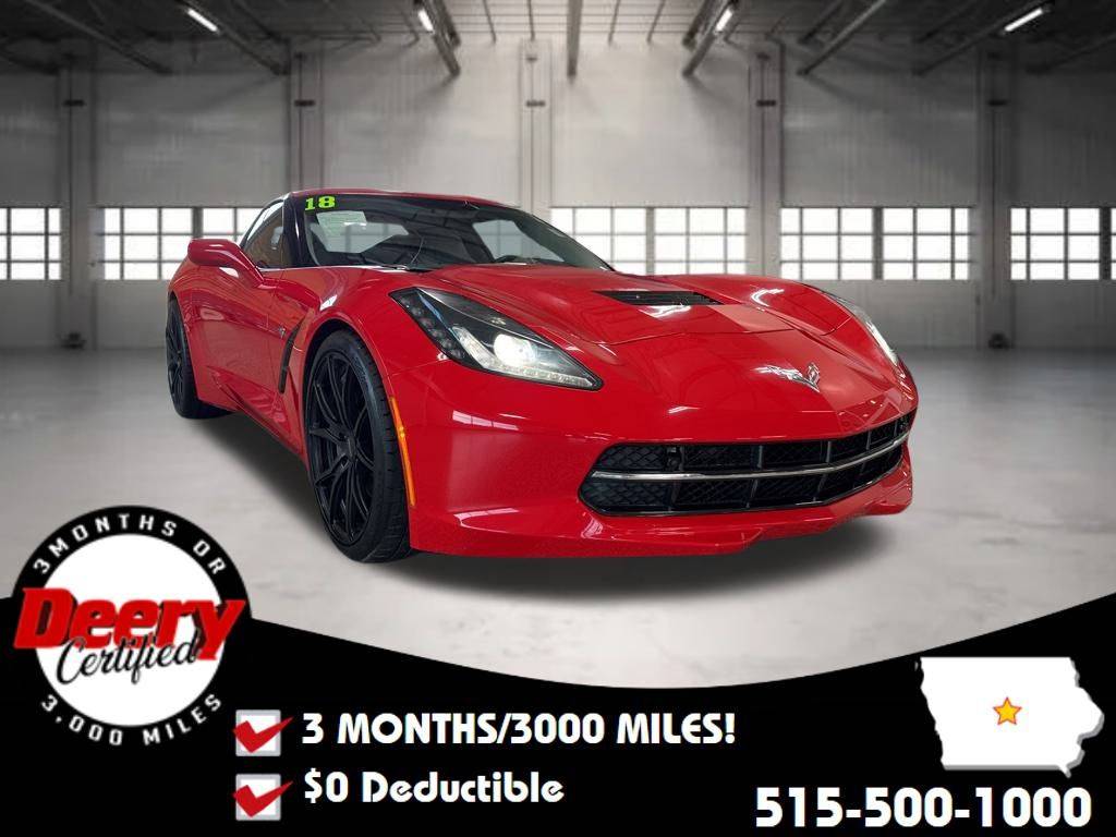2018 Chevrolet Corvette 3LT — Coupe — 40,047 mi — Waukee, IA