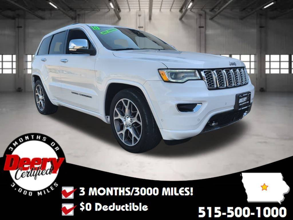 2019 Jeep Grand Cherokee Overland — SUV — 50,789 mi — Waukee, IA
