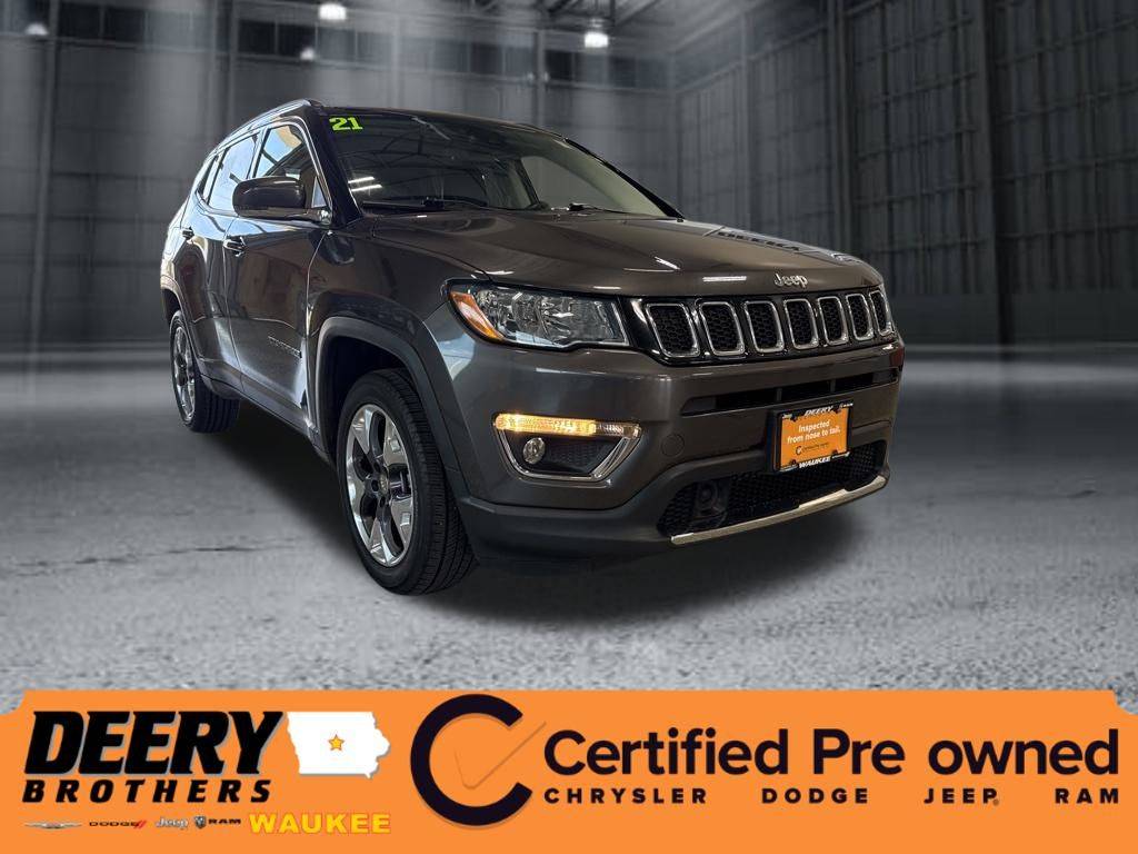 2021 Jeep Compass Limited — SUV — 74,637 mi — Waukee, IA