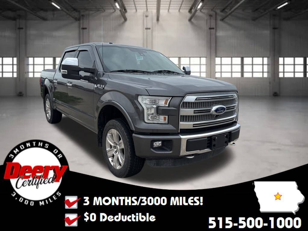 2015 Ford F-150 Platinum — Pickup Truck — 123,557 mi — Waukee, IA