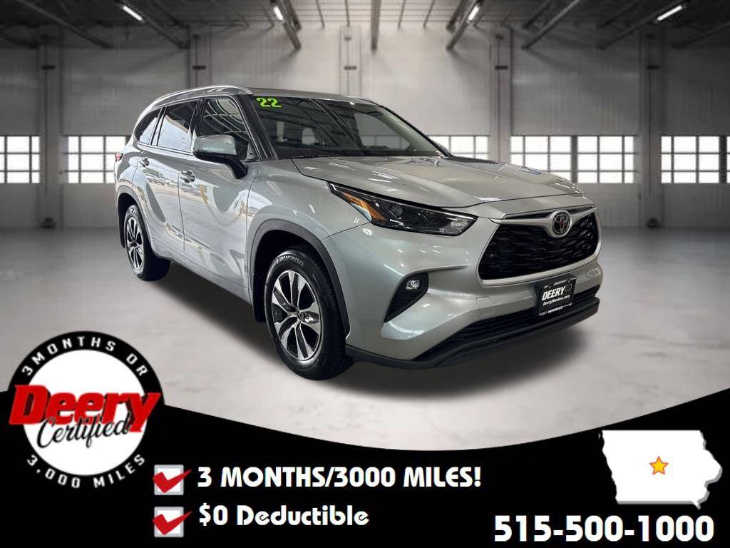 2022 Toyota Highlander XLE — SUV — 77,173 mi — Waukee, IA