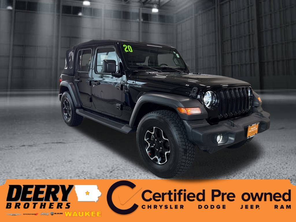 2020 Jeep Wrangler Sport Altitude — SUV — 52,150 mi — Waukee, IA