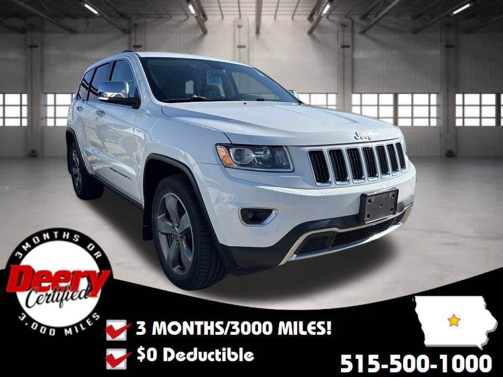 2016 Jeep Grand Cherokee Limited — SUV — 100,242 mi — Waukee, IA