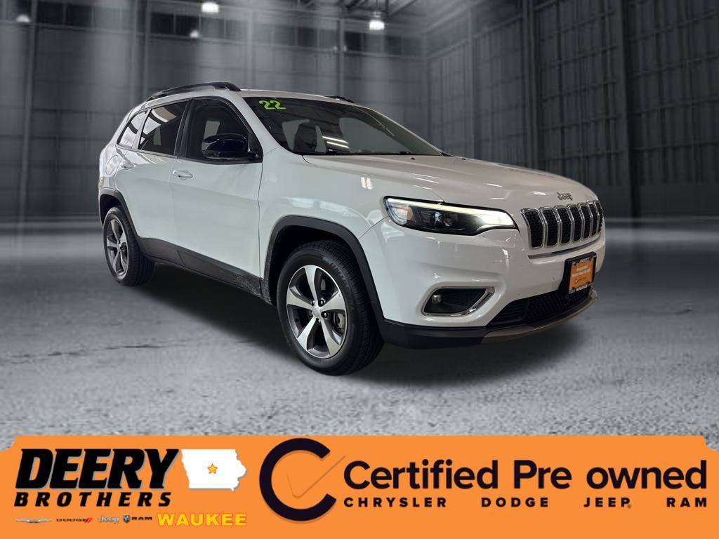 2022 Jeep Cherokee Limited — SUV — 52,377 mi — Waukee, IA