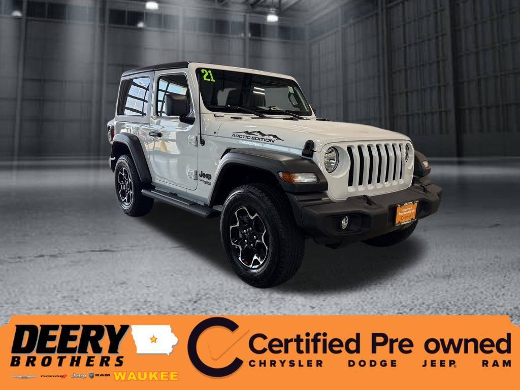 2021 Jeep Wrangler Sport S — SUV — 18,787 mi — Waukee, IA