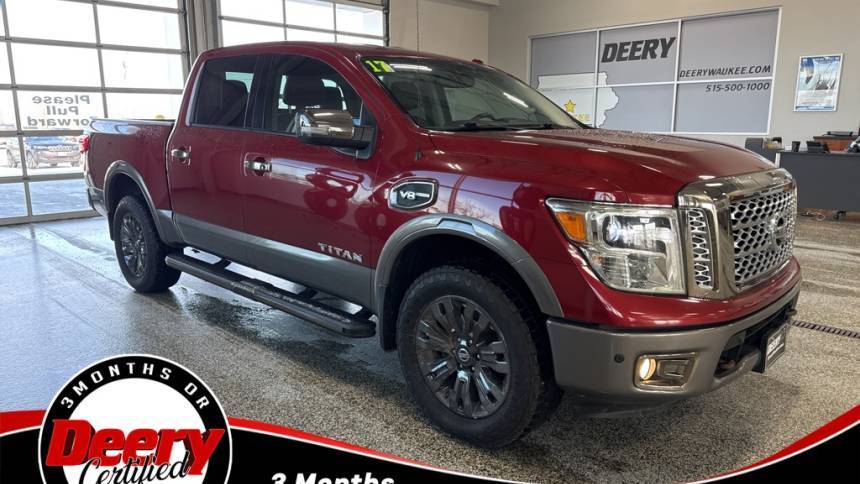 2017 Nissan Titan Platinum Reserve — Pickup Truck — 90,655 mi — Waukee, IA