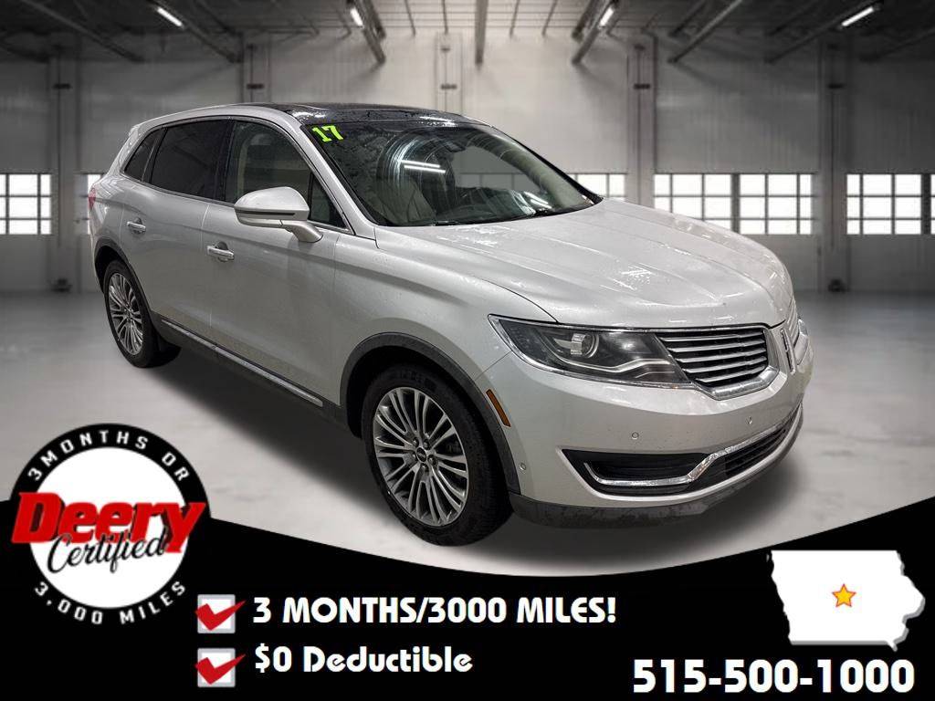 2017 Lincoln MKX Reserve — SUV — 63,547 mi — Waukee, IA