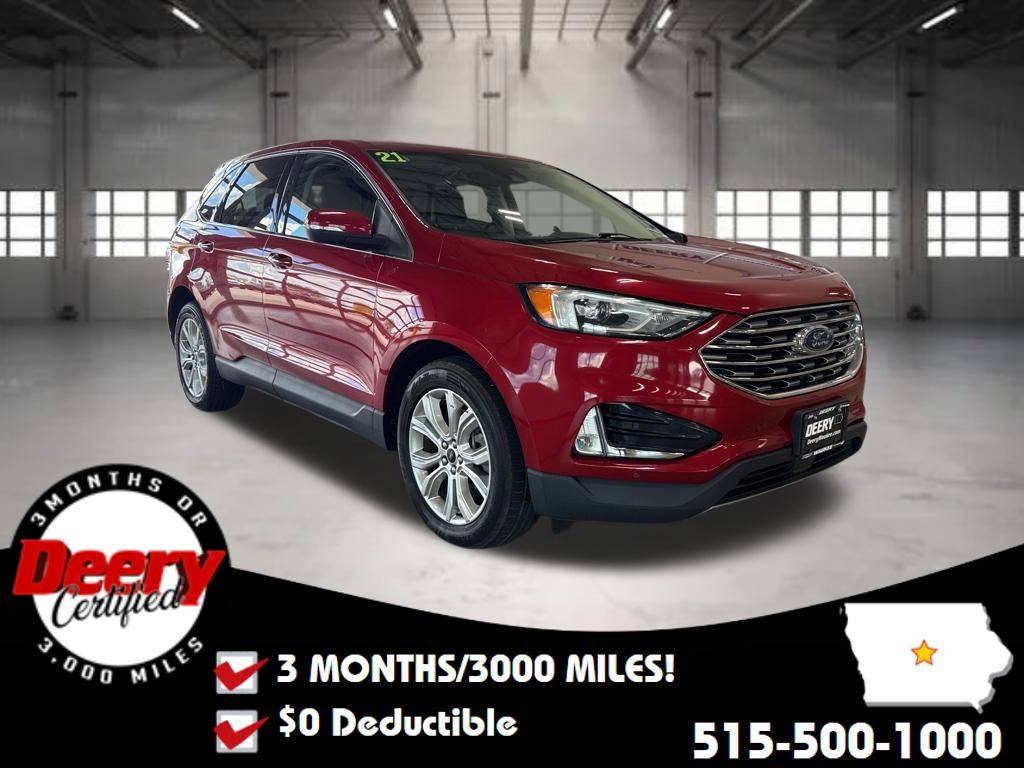 2021 Ford Edge Titanium — SUV — 65,676 mi — Waukee, IA