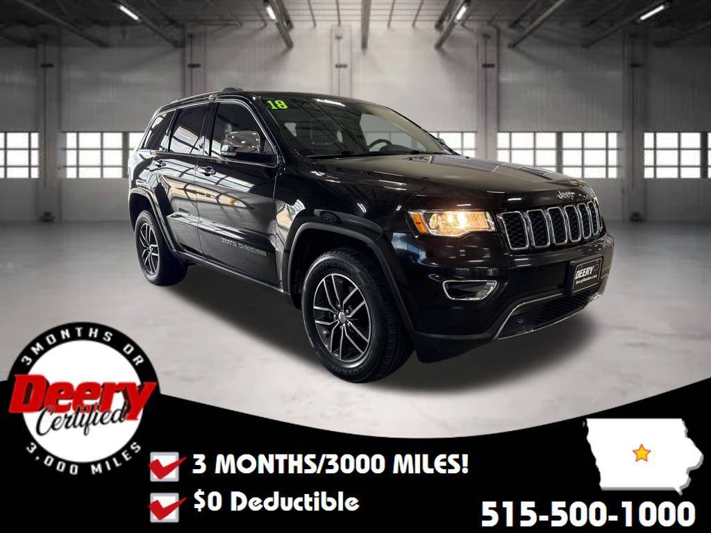 2018 Jeep Grand Cherokee Limited — SUV — 121,401 mi — Waukee, IA