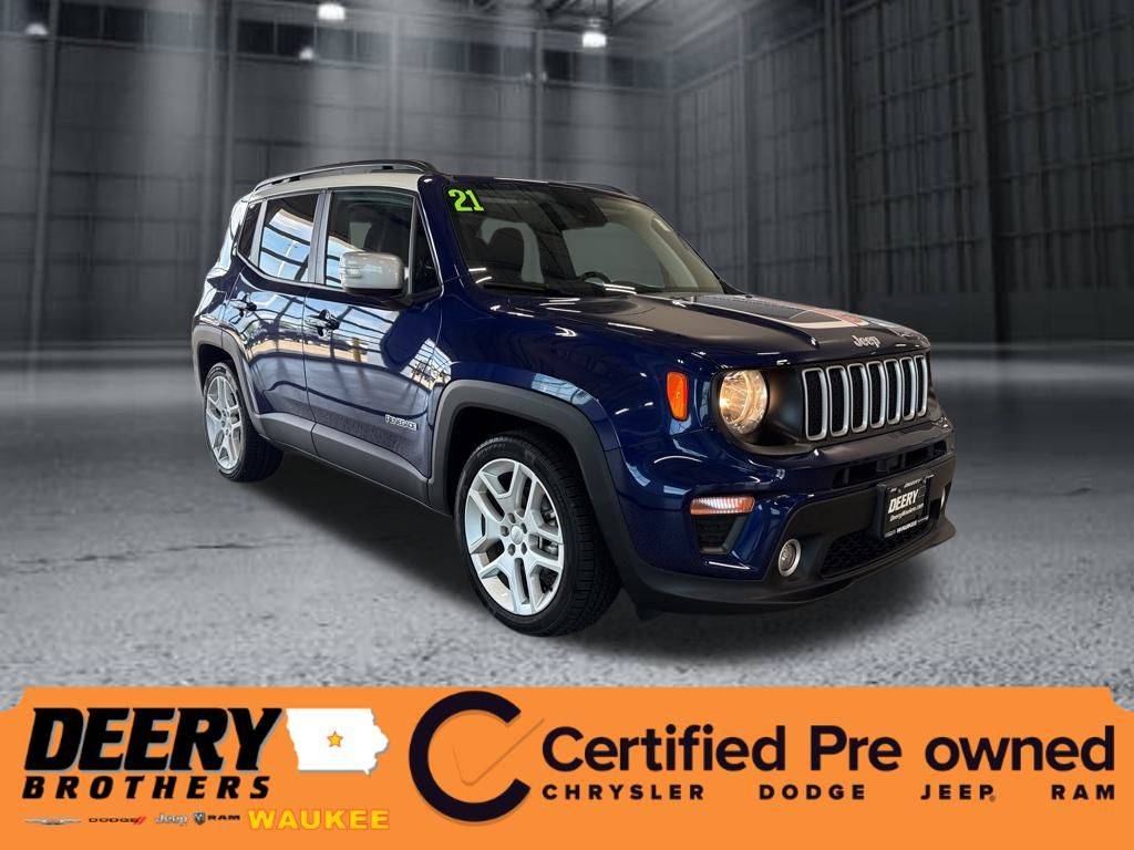 2021 Jeep Renegade Latitude — SUV — 38,323 mi — Waukee, IA