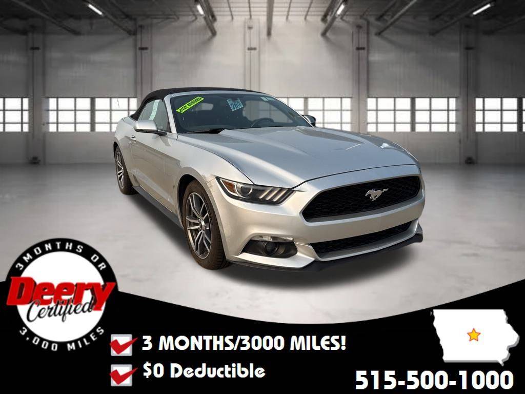 2016 Ford Mustang EcoBoost Premium — Convertible — 99,540 mi — Waukee, IA