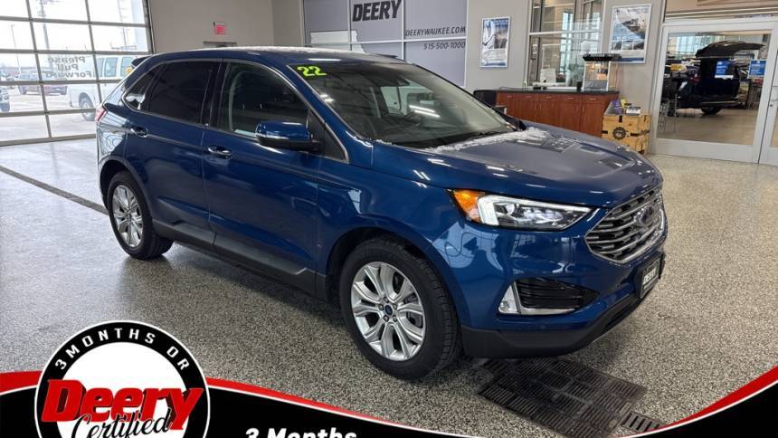 2022 Ford Edge Titanium — SUV — 44,168 mi — Waukee, IA