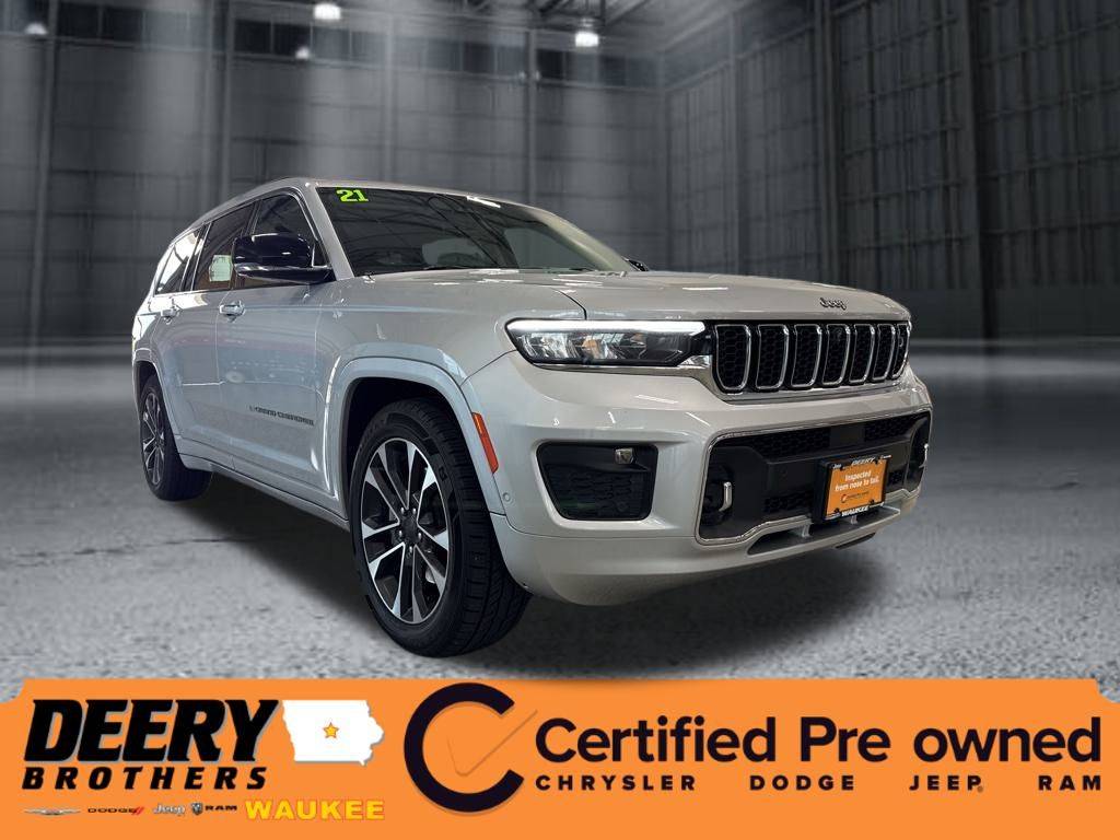 2021 Jeep Grand Cherokee Overland — SUV — 50,930 mi — Waukee, IA