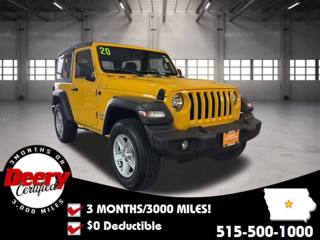 2020 Jeep Wrangler Sport — SUV — 33,538 mi — Waukee, IA