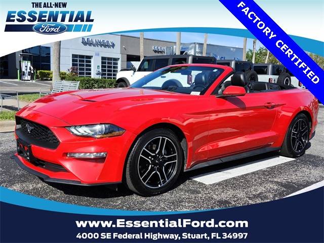 2022 Ford Mustang EcoBoost Premium — Convertible — 61,674 mi — Stuart, FL