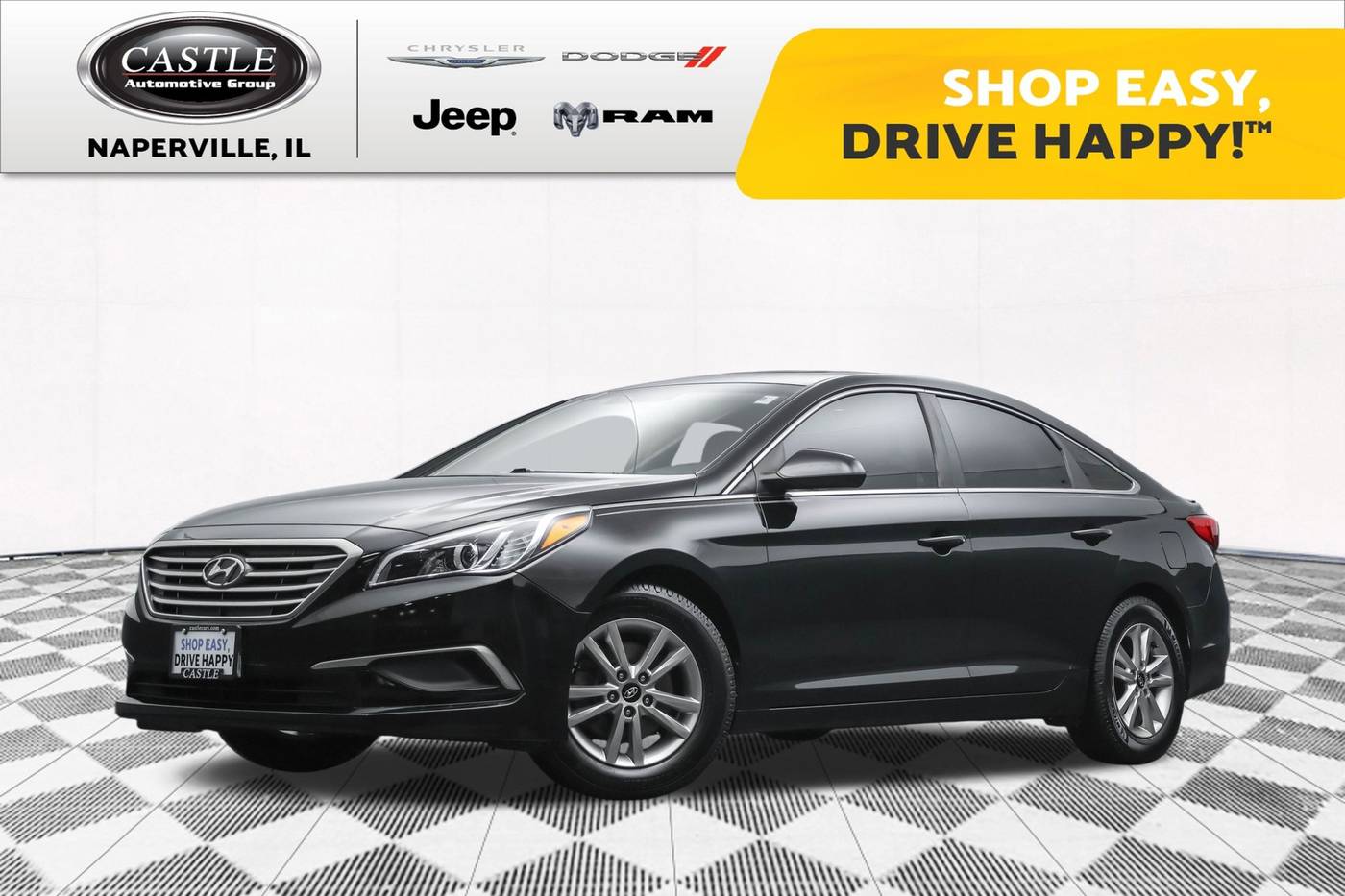 2016 Hyundai Sonata SE — Sedan — 75,525 mi — Naperville, IL