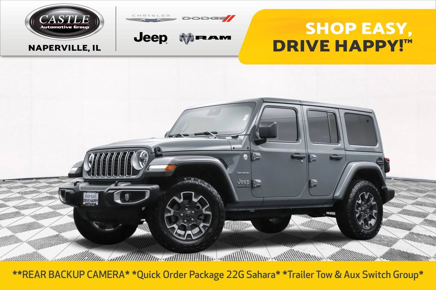 2024 Jeep Wrangler Sahara — SUV — 19,591 mi — Naperville, IL