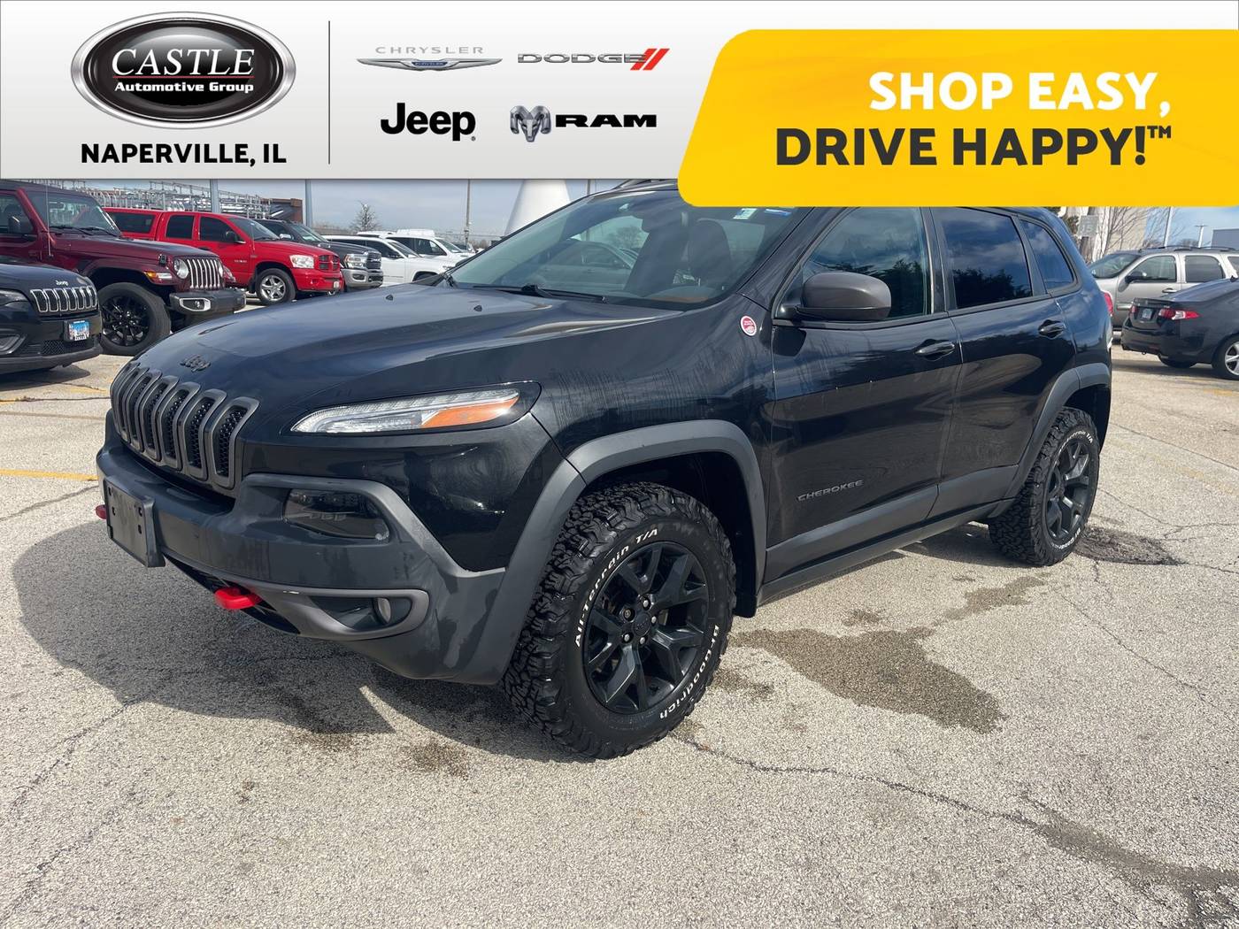2015 Jeep Cherokee Trailhawk — SUV — 128,937 mi — Naperville, IL