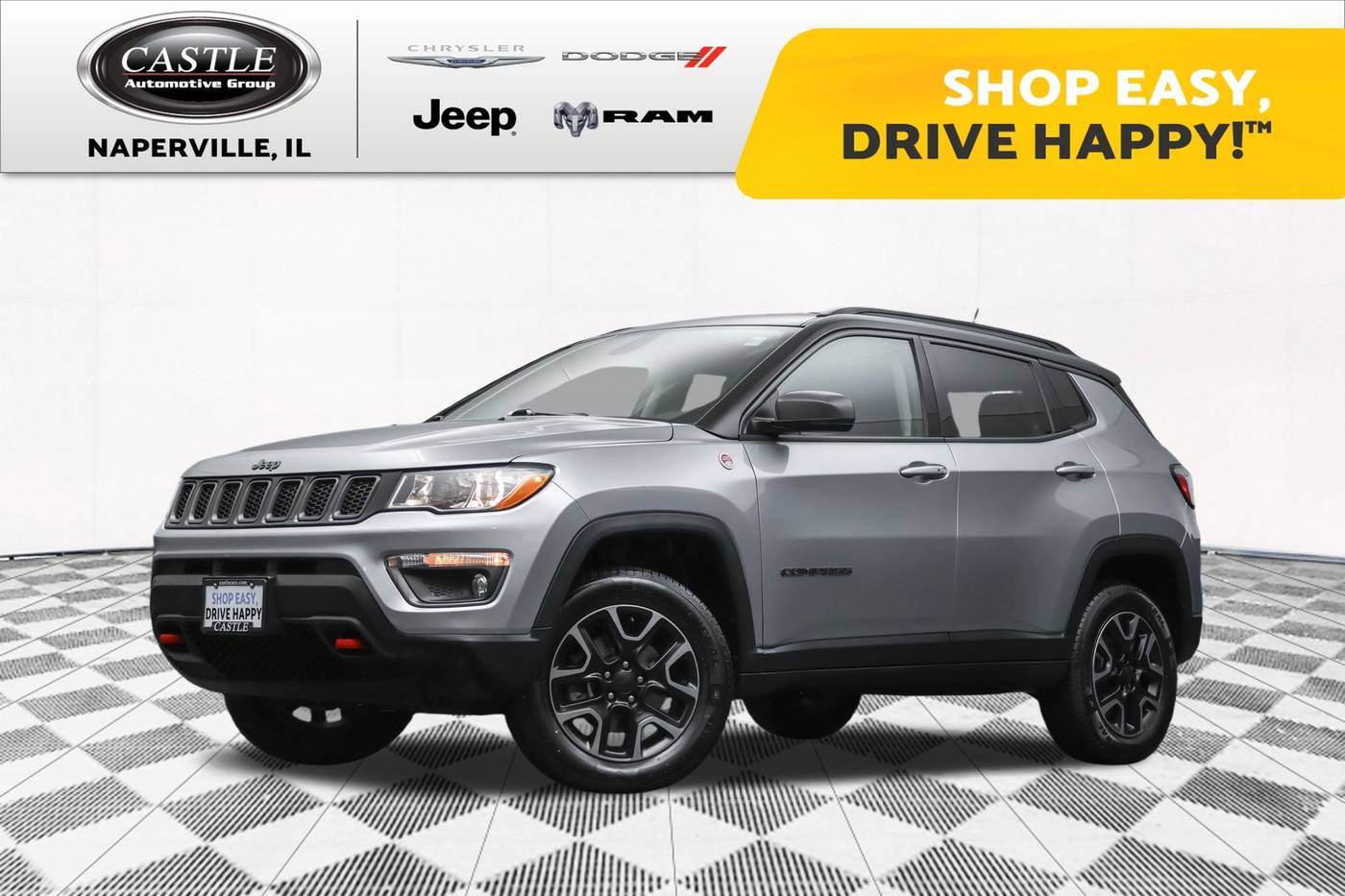 2019 Jeep Compass Trailhawk — SUV — 76,224 mi — Naperville, IL