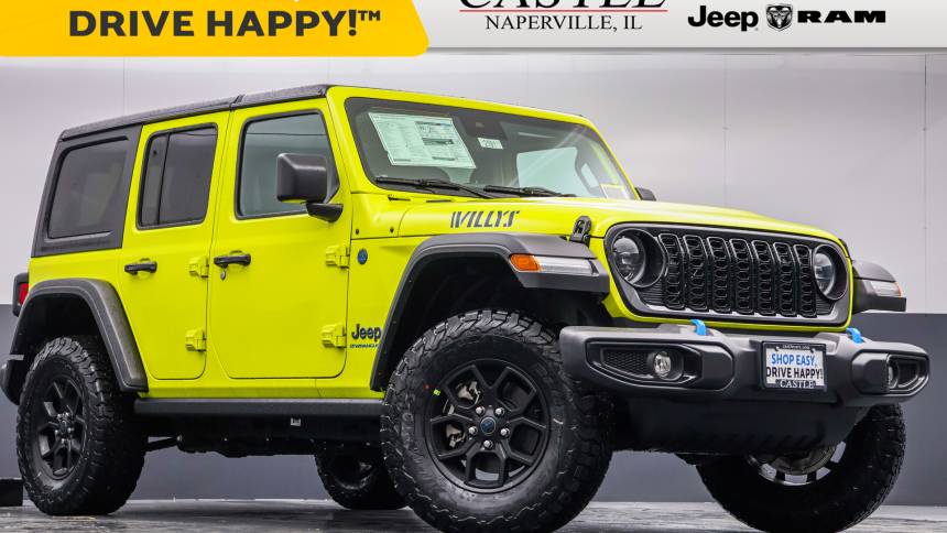 New 2024 Jeep Wrangler Willys 4D Sport Utility in Elyria #24CY004
