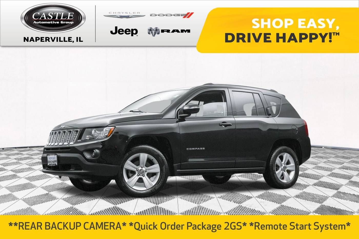 2017 Jeep Compass Latitude — SUV — 57,170 mi — Naperville, IL