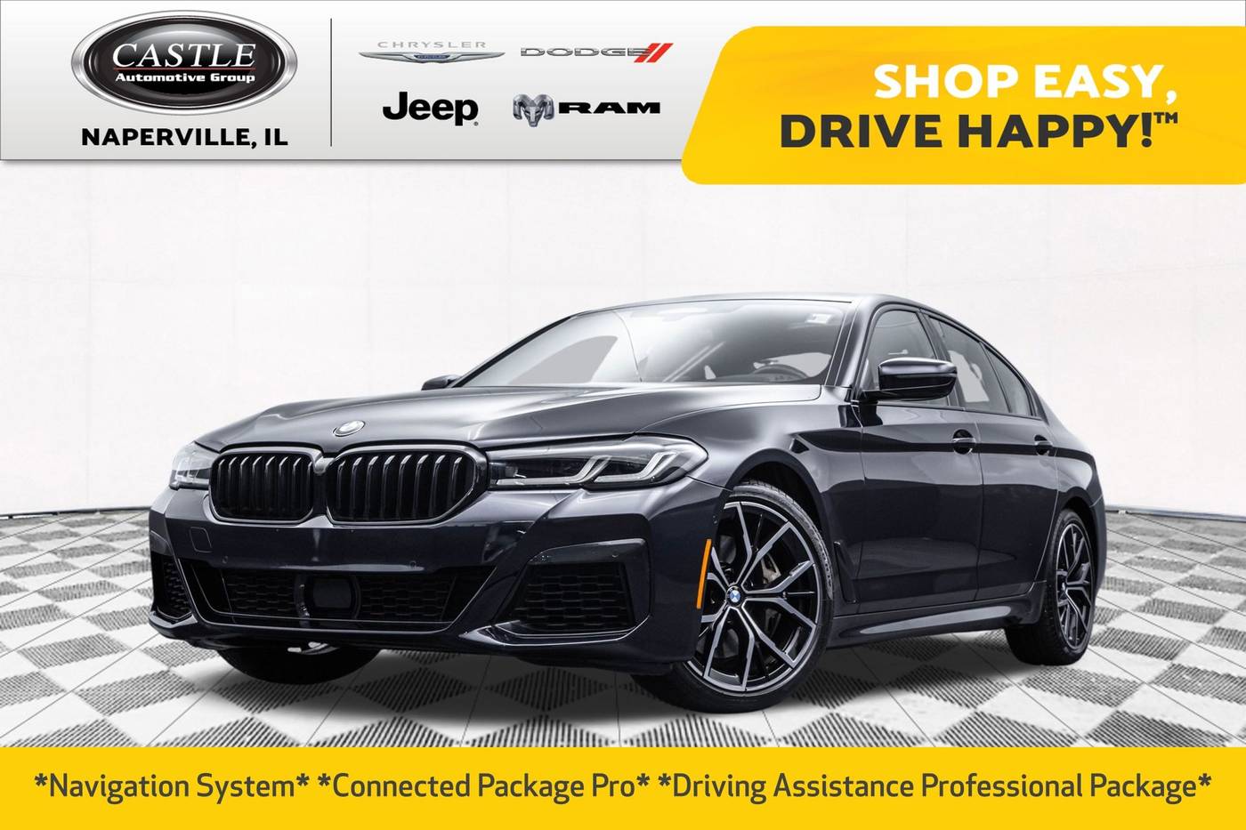 2022 BMW 5 Series 540i — Sedan — 35,164 mi — Naperville, IL
