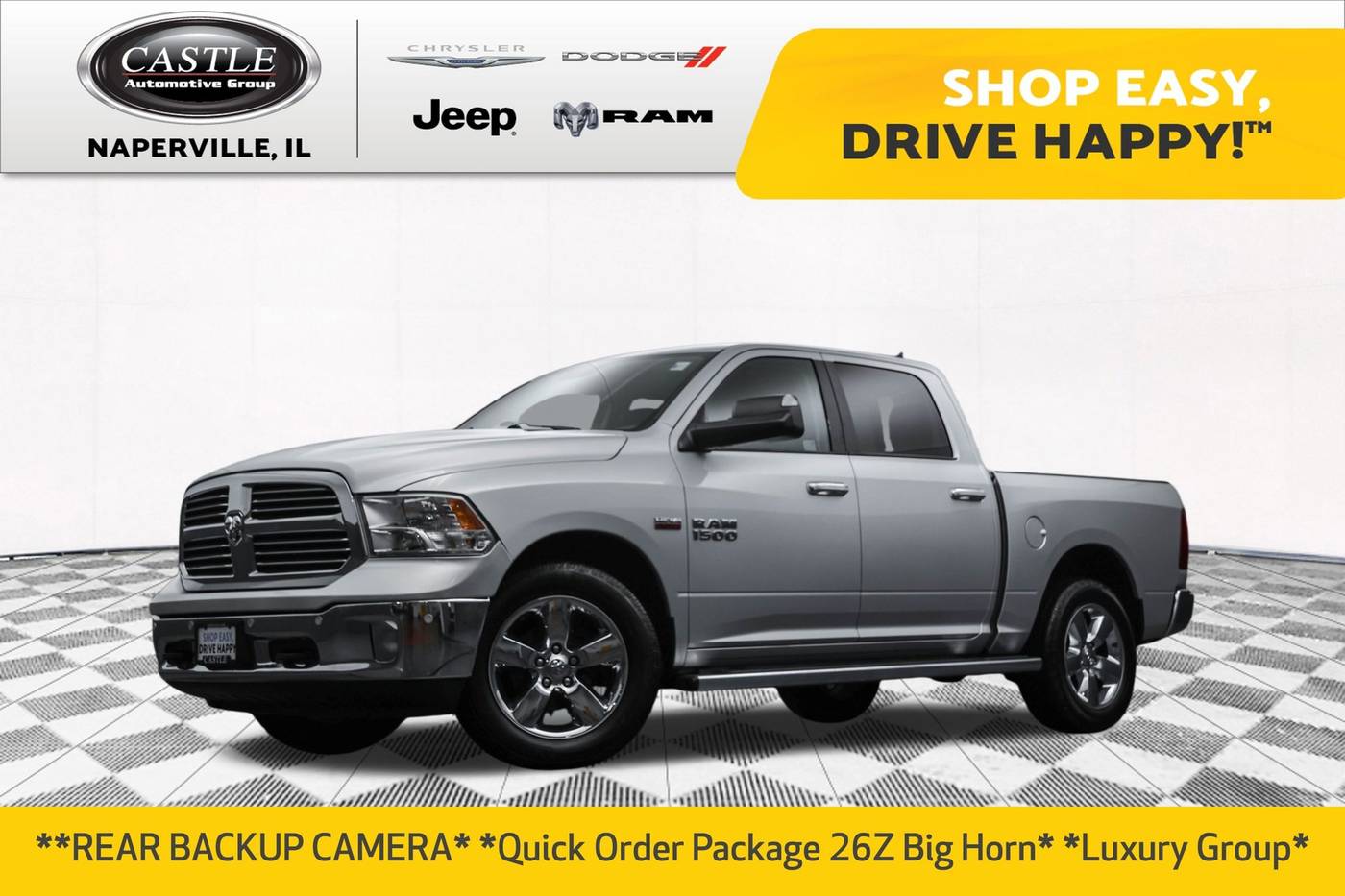 2015 Ram 1500 Big Horn — Pickup Truck — 112,917 mi — Naperville, IL