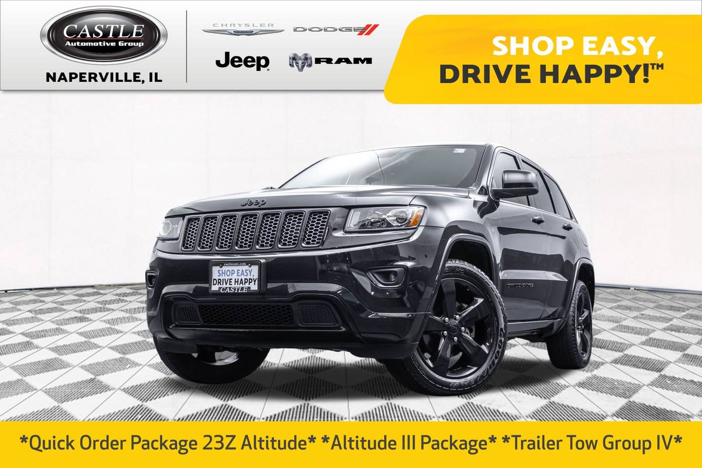 2015 Jeep Grand Cherokee Altitude — SUV — 78,206 mi — Naperville, IL