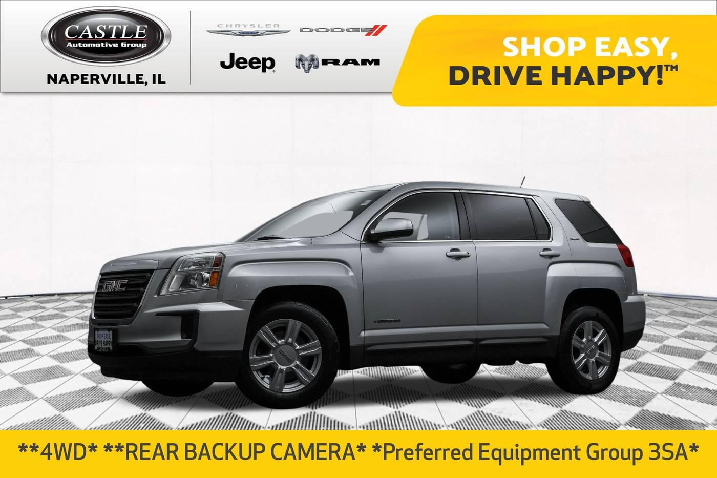 2016 GMC Terrain SLE-1 — SUV — 73,035 mi — Naperville, IL