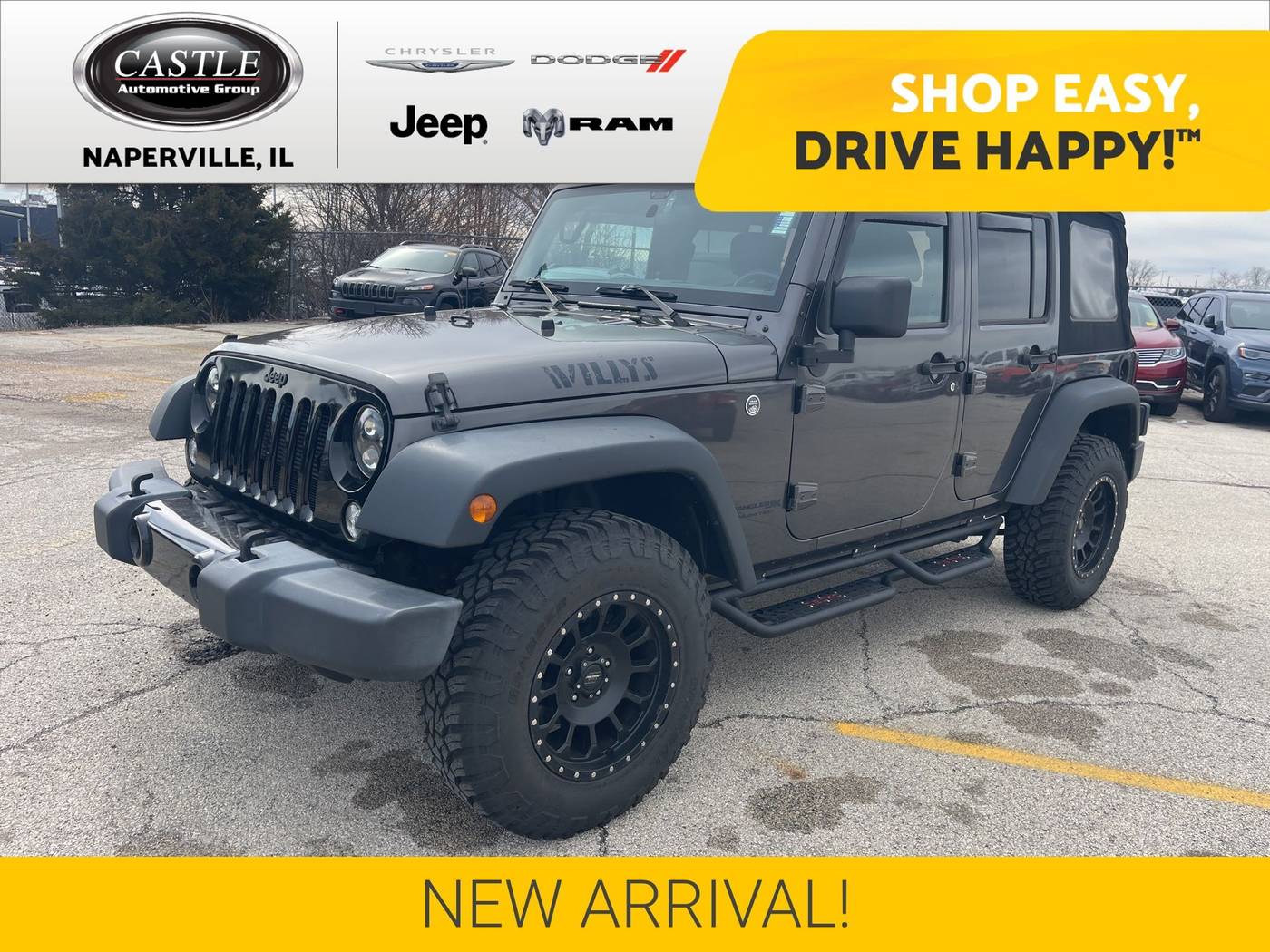 2018 Jeep Wrangler Willys Wheeler — SUV — 53,653 mi — Naperville, IL