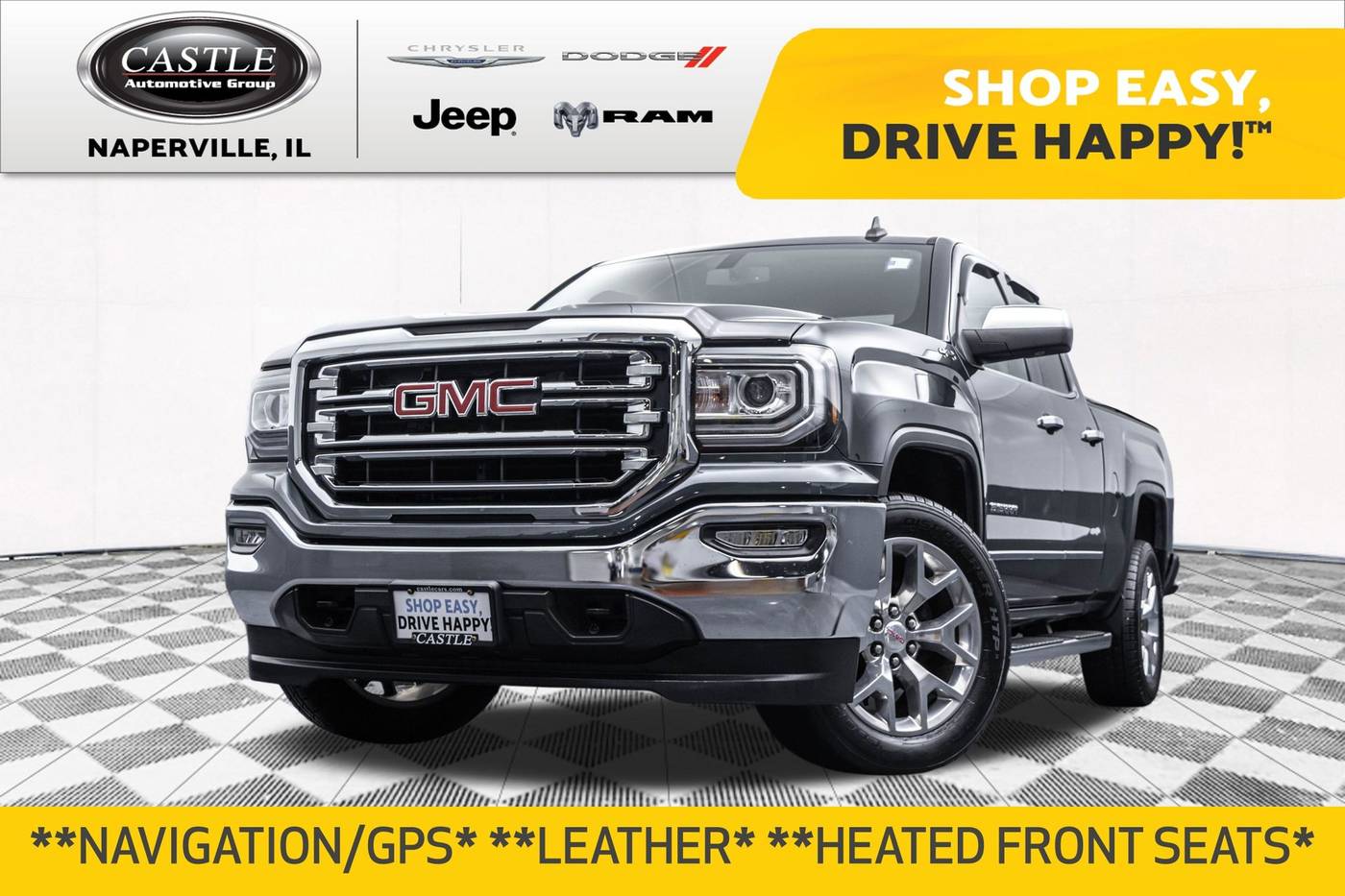 2018 GMC Sierra 1500 SLT — Pickup Truck — 73,187 mi — Naperville, IL