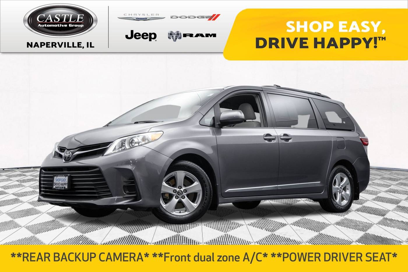 2018 Toyota Sienna L — Minivan — 96,744 mi — Naperville, IL