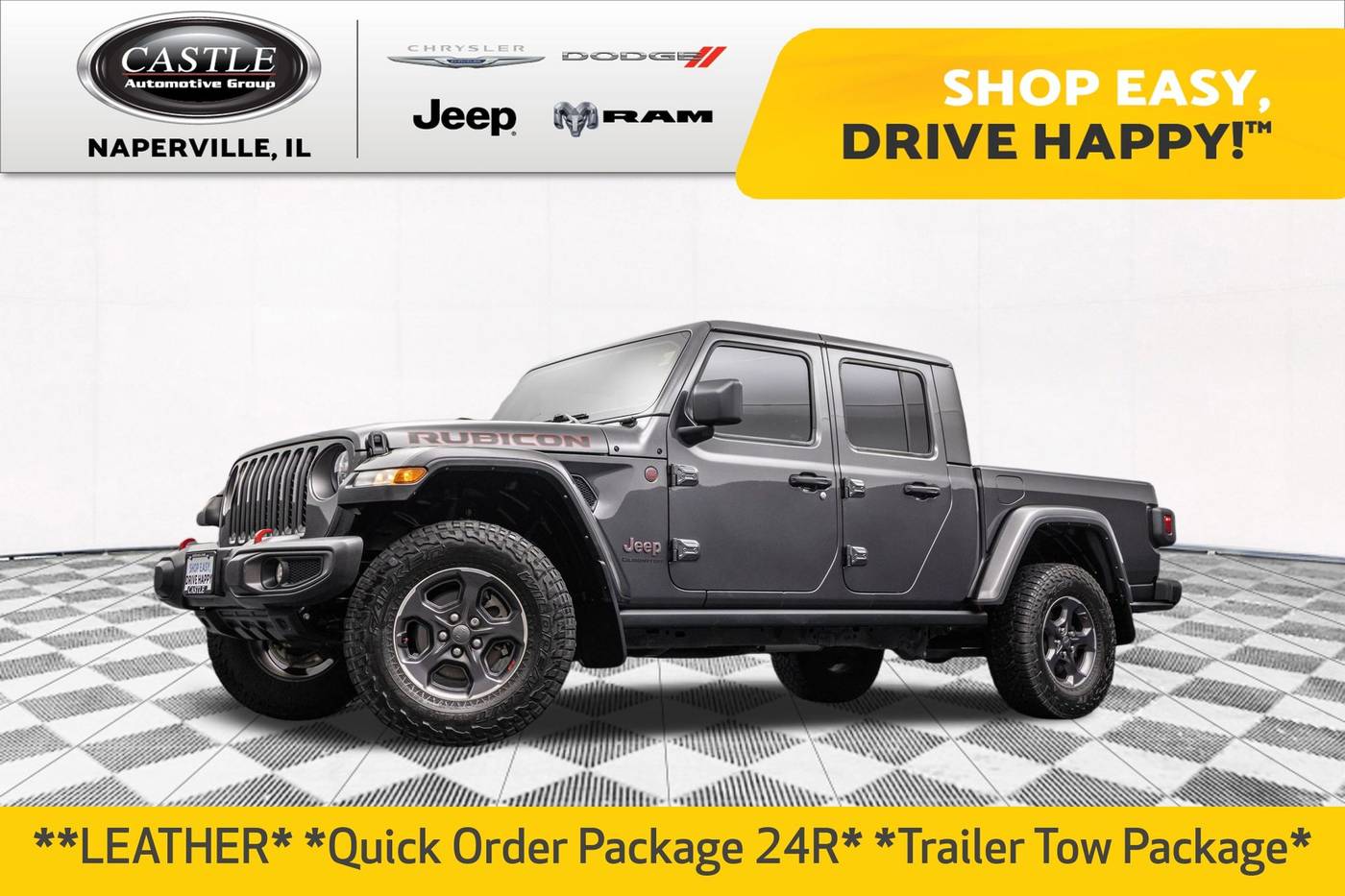 2021 Jeep Gladiator Rubicon — Pickup Truck — 34,951 mi — Naperville, IL